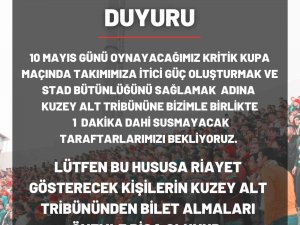 Baki Ersoy’dan Kayserispor Taraftarına Jest