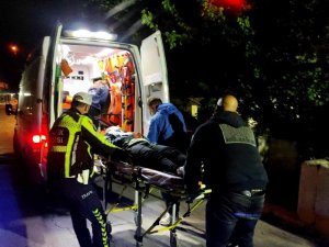Seyir Halinde Motosikletten Düşen Yolcu Yaralandı