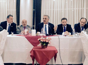 Rize'de Miting Öncesi Birlik ve Beraberlik Mesajı