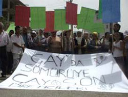 Çay fabrikası protesto edildi
