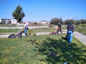 Soma’nın Park Ve Bahçeleri Yaza Hazırlanıyor