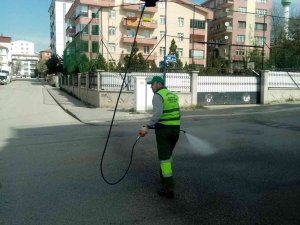 Yenimahalle Sokaklarında Temizlik Çalışması