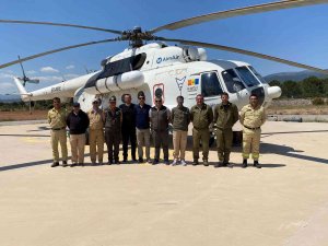 İ̇zmir’de İlk Yangın Söndürme Helikopteri Göreve Hazır