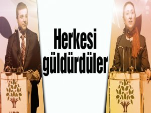 HDP seçim beyannamesi salonu güldüren anlar
