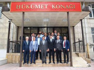 Gürkan, Doğanşehir Kaymakamı Kılıç’ı Ziyaret Etti
