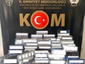 Gaziantep’te 5 Bin 340 Paket Kaçak Sigara Ele Geçirildi