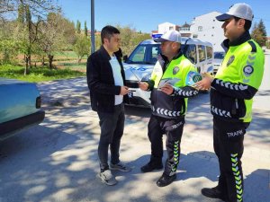 Hisarcık’ta "Yayalar İ̇çin 5 Adımda Güvenli Trafik" Uygulaması