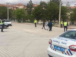 Kulu’da “Yayalar İçin 5 Adımda Güvenli Trafik" Uygulaması Yapıldı