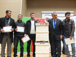 Rize’deki Ballı Tören Yüzleri Güldürdü