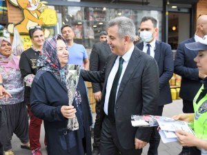 Adana’da Yayalar İçin 5 Adımda Güvenli Trafik" Sloganıyla Uygulama Gerçekleştirildi