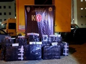Şanlıurfa’da 22 Bin Paket Kaçak Sigara Ele Geçirildi