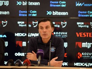 Montella: "Demek Ki Avrupa’ya Gitmeye Hazır Değiliz"
