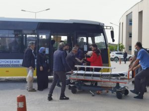 Toplu Taşıma Şoförü Fenalaşan Kadın Yolcuyu Hastaneye Yetiştirdi