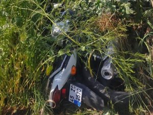 Turgutlu’da Devrilen Motosikletin Sürücüsü Ağır Yaralandı