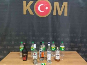 Marmaris’te Bir Barda Sahte İçki Ele Geçirildi
