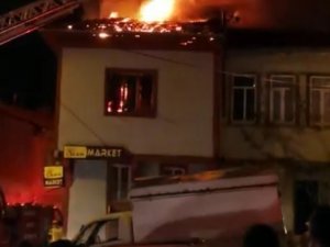 Afyonkarahisar’da Boş Ev Yangını