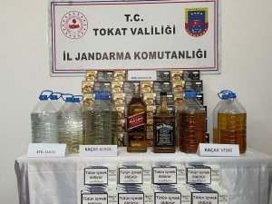 Tokat’ta Etil Alkolle İle Sahte İçki Ele Geçirildi