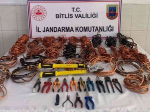 Bitlis’te 8 Hırsızlık Şüphelisi Yakalandı