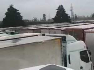 Türk Tır Sürücülerinin Gürcistan İsyanı