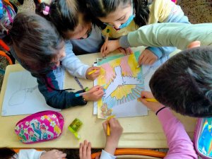 Ordu’da Öğrencilerden Barış Mesajı