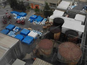 Manisa Osb’de Fabrika Yangını