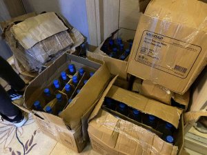 Maltepe’de Kaçak Sigara Ve Sahte Alkol Operasyonu