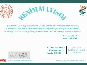 "Benim Mayısım" Etkinliği Sergilenecek