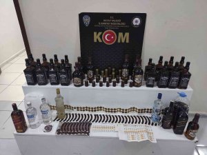 Hatay’da Kaçak İçki Operasyonu