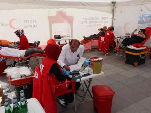 Aksaray’da Kızılay’ın “Kan Dostum” Projesine Destek Devam Ediyor