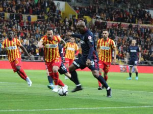 Ziraat Türkiye Kupası: Kayserispor: 0 - Trabzonspor: 1 (İ̇lk Yarı)
