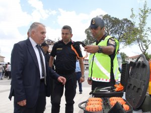 Kula’da Emniyet Kemerinin Önemi Simülasyon Aracı İle Anlatıldı