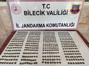 Şüpheli Araçta 495 Adet Sikke Ele Geçirildi