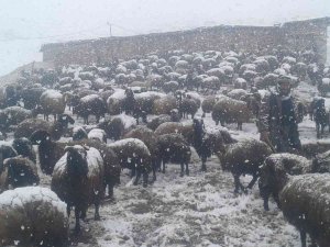 Besicilere Mayıs Ayında Kar Engeli