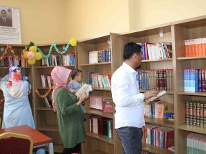 İ̇dlib Şehidi İ̇brahim Tüzel’in İsmi Kütüphaneye Verildi