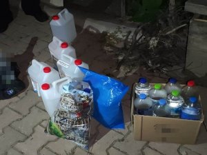 Düğünler İçin Hazırlanmış Sahte Alkoller Ele Geçirildi