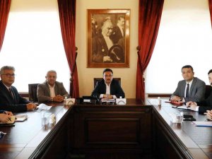 Güvenlik Ve Asayiş Toplantısı Vali Çiçek Başkanlığında Yapıldı