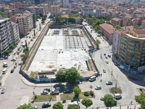 Kent Meydanı Ve Yer Altı Otoparkı Projesinde Sona Doğru