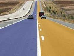 Yollar makyajla renklenecek