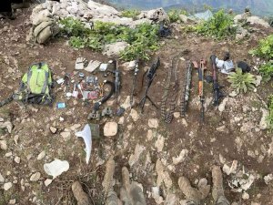 Pençe-kilit Operasyonu’nda Çok Sayıda Silah Ve Mühimmat Ele Geçirildi