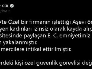 Aşevindeki Kadınların Videosunu İzinsiz Çeken Şahıs Gözaltına Alındı