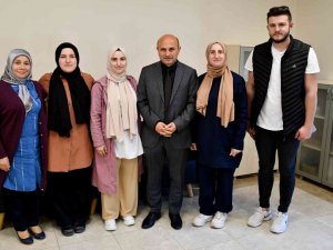 Başkan Oral’dan Evde Bakım Birimi’ne Ziyaret