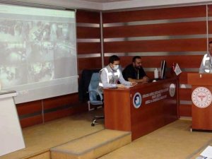 Kütahya Evliya Çelebi Hastanesinde Hap Masa Başı Tatbikatı