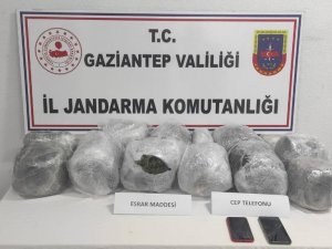Gaziantep’te 15 Kilo Esrar Ele Geçirildi