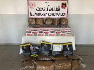 Kocaeli’de 82 Kilo Tütün Ele Geçirildi