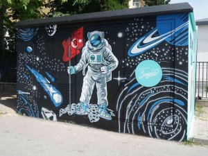 Trafolar Sanat Eserine Dönüştürülüyor