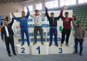 Rize'de Düzenlenen 15-16 Yaş Güreş Türkiye Şampiyonası Sona Erdi