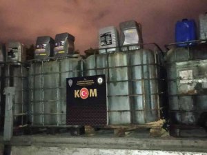 Alanya’da 8 Bin 200 Litre Kaçak Akaryakıt Yakalandı
