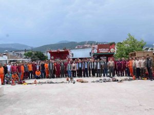 Kumluca’da Orman İ̇şletme Personellerine Yangınlara Yönelik İşbaşı Eğitim