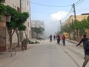 Terör Örgütü Pkk/ypg’den El Bab’a Roketli Saldırı