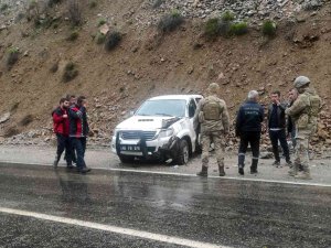Çatak’ta Trafik Kazası: 1 Yaralı
